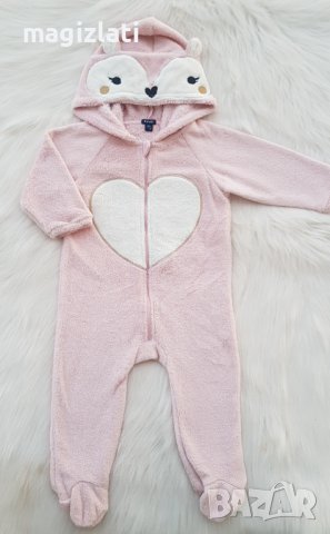 Поларен ромпър  размер 12-18, снимка 6 - Бебешки гащеризони - 38562292