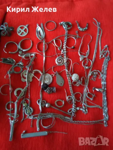 100 грама сребърни накити за поправка за реставрация за части или за материал 50636, снимка 13 - Колиета, медальони, синджири - 50242644