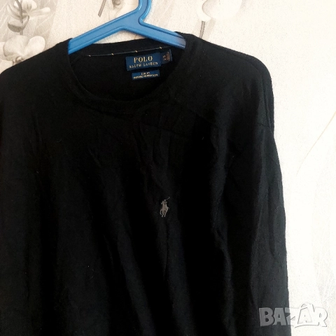 POLO RALPH LAUREN Пуловер от мерино вълна размер ХХЛ, снимка 7 - Пуловери - 52442581