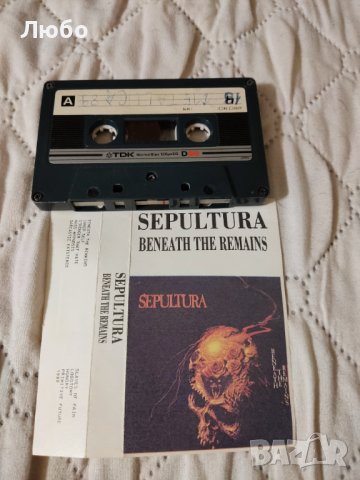 Sepultura – Beneath The Remains, снимка 4 - Аудио касети - 37901401