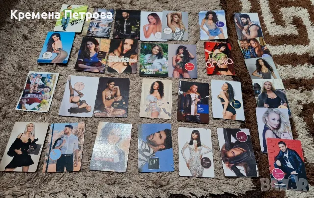 Поп фолк календарчета/30бр., снимка 1