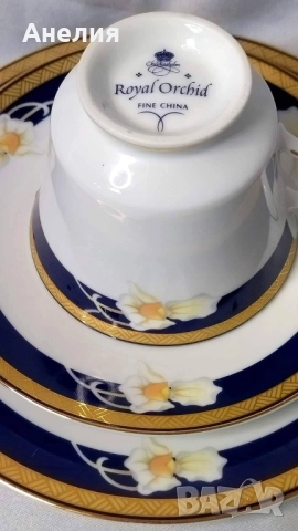 Орхидеи -сетове за кафе , снимка 8 - Чаши - 51812954