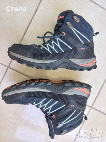 CMP  дамски /детски туристически обувки, високи, велур, снимка 2 - Други - 44893041
