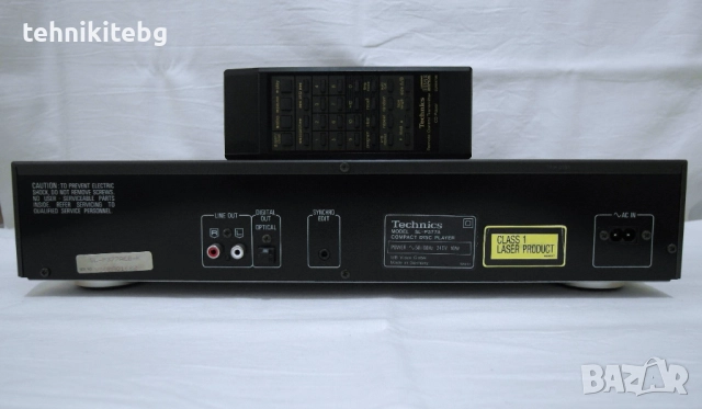 ⭐⭐⭐ Technics SL-P377A ⭐⭐⭐ Хубав CD плеър с дистанционно, като нов, снимка 6 - Ресийвъри, усилватели, смесителни пултове - 32967553