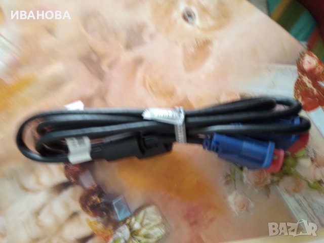 Кабел за монитор VGA, снимка 2 - Кабели и адаптери - 23170649