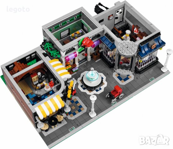 НОВО ЛЕГО 10255-КРИЕЙТЪР - Градски площад LEGO 10255 Creator Assembly Square, снимка 2 - Конструктори - 35460593