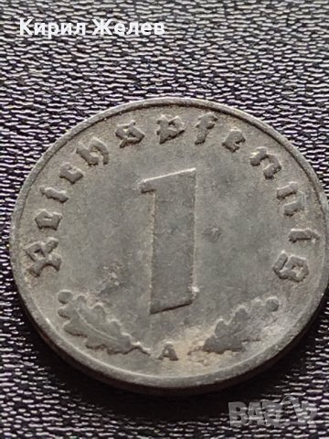 Две монети 1 райхспфенинг 1940г. Трети райх с СХВАСТИКА редки за КОЛЕКЦИЯ 3682, снимка 8 - Нумизматика и бонистика - 40637877