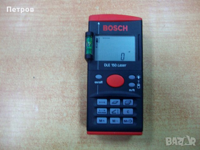 Продавам Лазерна ролетка BOSCH DLE 150 Laser, снимка 3 - Други инструменти - 27845168