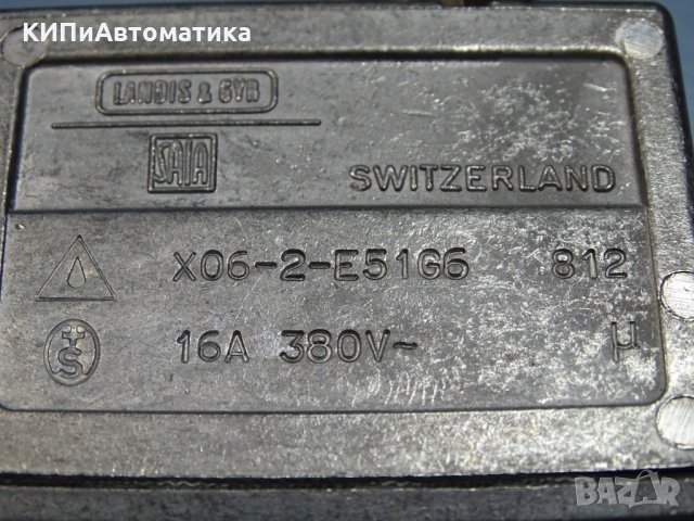 Изключвател Landis& Gyr SAIA X06-2-E51G6 limit switch, снимка 5 - Резервни части за машини - 34903286
