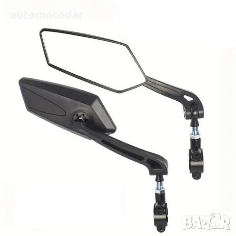 Огледала за мотор скутер велосипед с конзоли, снимка 4 - Аксесоари и консумативи - 48766540