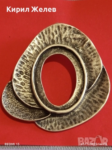 СРЕБРИСТА ВИСУЛКА АРТ МНОГО КРАСИВ МОДЕН АКСЕСОАР 49332, снимка 2 - Колиета, медальони, синджири - 52503543