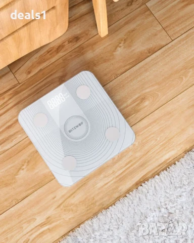 BlitzWolf BW-SC1 Интелигентен кантар, снимка 13 - Друга електроника - 51016865