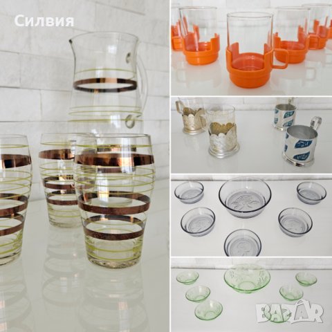 Ретро сервизи стъкло антики , снимка 1