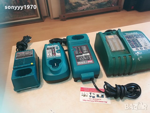 makita-зарядни 200ЛВ ЗА 1БР 0705210912, снимка 5 - Винтоверти - 32786846