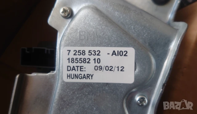 Моторче задна чистачка 7258532 за BMW 1 F20, F21, снимка 4 - Части - 51253859