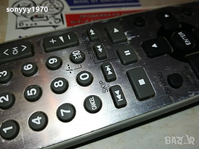 PANASONIC EUR7722X10 DVD SYSTEM REMOTE ВНОС SWISS 0202231131, снимка 9 - Дистанционни - 39525711
