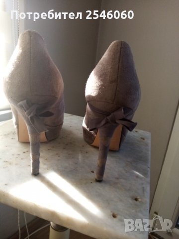 Италиански елегантни обувки Gianni Marra с панделка, снимка 6 - Дамски елегантни обувки - 27795357