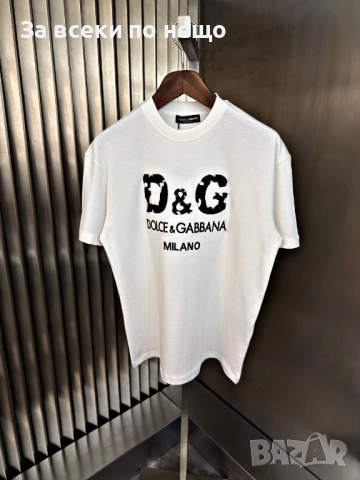 Dolce&Gabbana Мъжка Тениска👕Мъжка Блуза С Къс Ръкав Долче И Габана - 2 Цвята Код A1276, снимка 8 - Тениски - 53530688