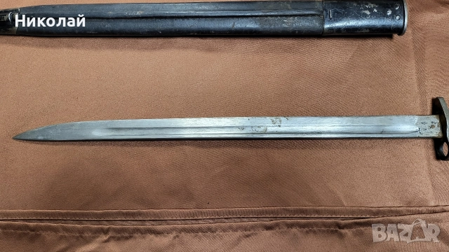 Щик, нож Англия енфилд модел 1907, снимка 6 - Антикварни и старинни предмети - 52997252