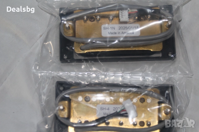 Пълен комплект LP окабеляване със зебра хъмбъкери 2V 2T, снимка 6 - Китари - 52199893