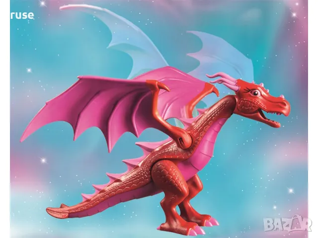 НОВИ! Playmobil 71586 Мама Дракон с бебе Дракон и фея, снимка 6 - Конструктори - 48967792