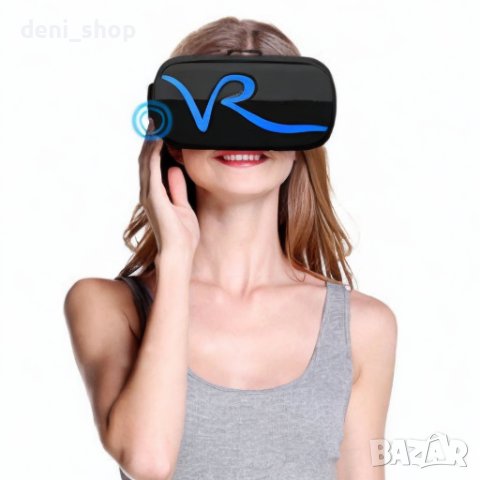 VR CASE ОЧИЛА ЗА ВИРТУАЛНА РЕАЛНОСТ С ВГРАДЕНО ДИСТАНЦИОННО, снимка 1 - 3D VR очила за смартфон - 44119214