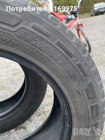 Комплект гуми Michelin Agilis 3   205/65 16С, снимка 5 - Гуми и джанти - 53458624