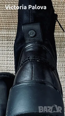Маркови  кожени боти UGG  оригинал, снимка 5 - Дамски боти - 48287557