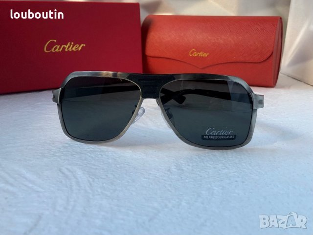 Cartier висок клас мъжки слънчеви очила с поляризация, снимка 5 - Слънчеви и диоптрични очила - 40682572