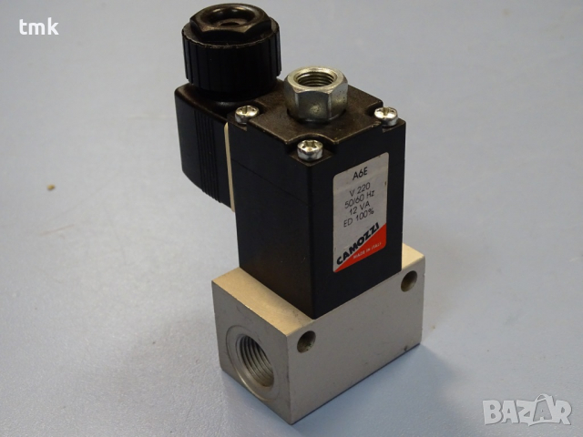 пневматичен разпределител CAMOZZI 623-15G solenoid valve 220V 50Hz, снимка 9 - Резервни части за машини - 36519756