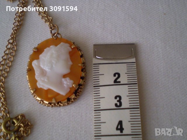 Медальон Камея от целуид 1960г –1970г, снимка 8 - Антикварни и старинни предмети - 36716065