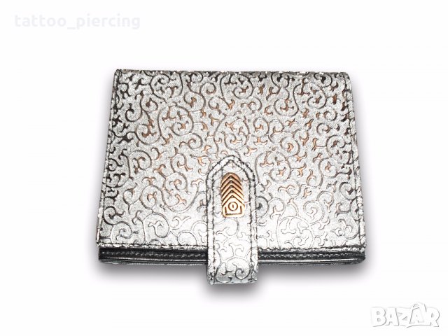 Дамско портмоне с орнаменти малко и удобно за носене, снимка 1