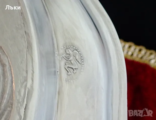 Рицарско пано от калай за семейство,дом,калаена сватба. , снимка 4 - Антикварни и старинни предмети - 49815775