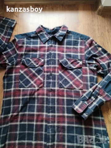 Fjallraven Övik Twill Shirt - дебела връхна риза ХЛ, снимка 7 - Ризи - 52042473