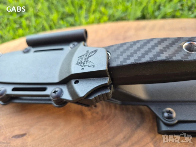 Тактически нож BENCHMADE Bushcrafter 163BK, снимка 9 - Ножове - 50667322