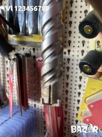 Удължено твърдосплавно свредло за тухли и бетон , SDS MAX Ø 40 x 550, снимка 2 - Други инструменти - 52268332