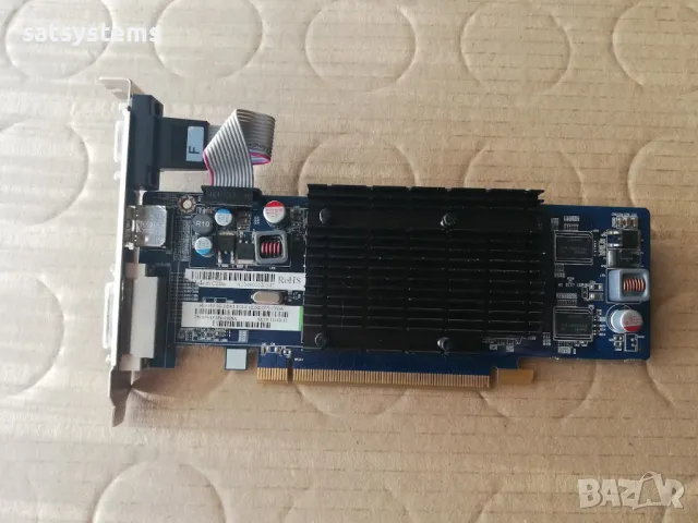 Видео карта ATi Radeon Sapphire HD 4350 HDMI 1024MB GDDR2 64bit PCI-E , снимка 1 - Видеокарти - 47954042