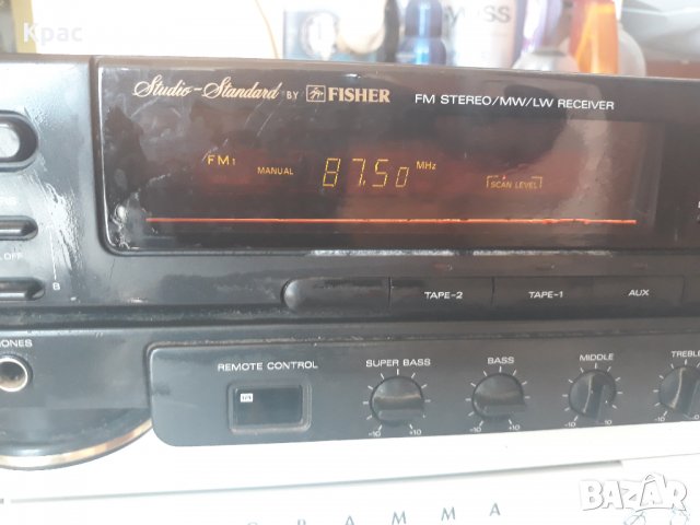 Усилвател FISHER , снимка 2 - Ресийвъри, усилватели, смесителни пултове - 26414432