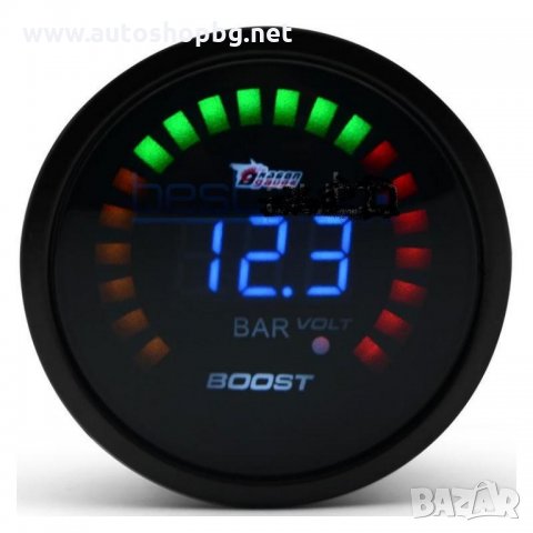 Измервателен уред буустметър и волтметър - дигитален
