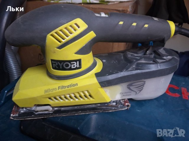 Виброшлайф Bosch и риоби