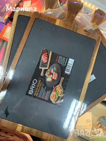 Акациева Кухненска Дъска с Камък, снимка 3 - Други - 51931279