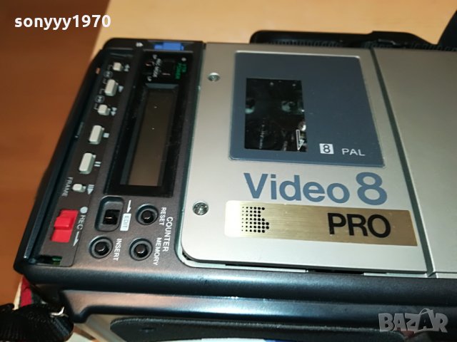 sony ccd-v100e video 8 pro-made in japan 2807211020, снимка 5 - Камери - 33648386