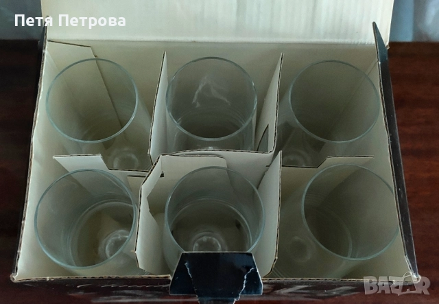 6 бр. Bohemia Claudia 180мл Кристални чаши, снимка 5 - Чаши - 51476886