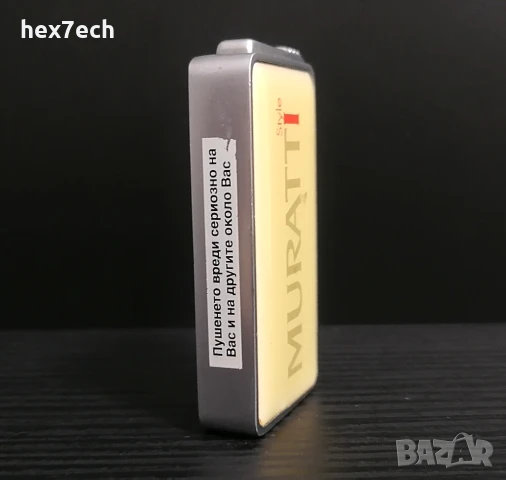 ❤️ ⭐ Метална Запалка Murrati ⭐ ❤️, снимка 2 - Запалки - 51196623