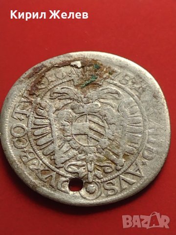 Сребърна монета 6 кройцера 1678г. Леополд първи Свещена Римска Империя 13717, снимка 11 - Нумизматика и бонистика - 42984449