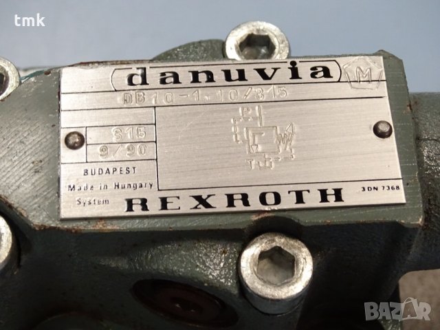 хидравличен клапан Rexroth DB 10-1 . 10/315, снимка 2 - Резервни части за машини - 33340634