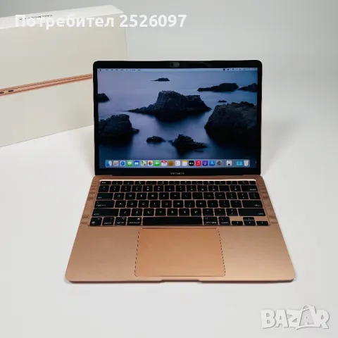 MacBook Air 13 M1 2020 Rose Gold, снимка 2 - Лаптопи за работа - 48790372