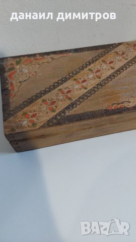 Кутия дървена, снимка 5 - Други - 43449585