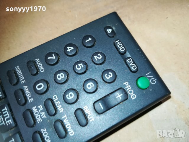 продадено-sony hdd/dvd remote 2206212026, снимка 10 - Плейъри, домашно кино, прожектори - 33302767