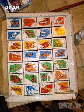 Винтидж комплект кибритени кутии Олимпийски игри 1980, снимка 2 - Колекции - 50744753